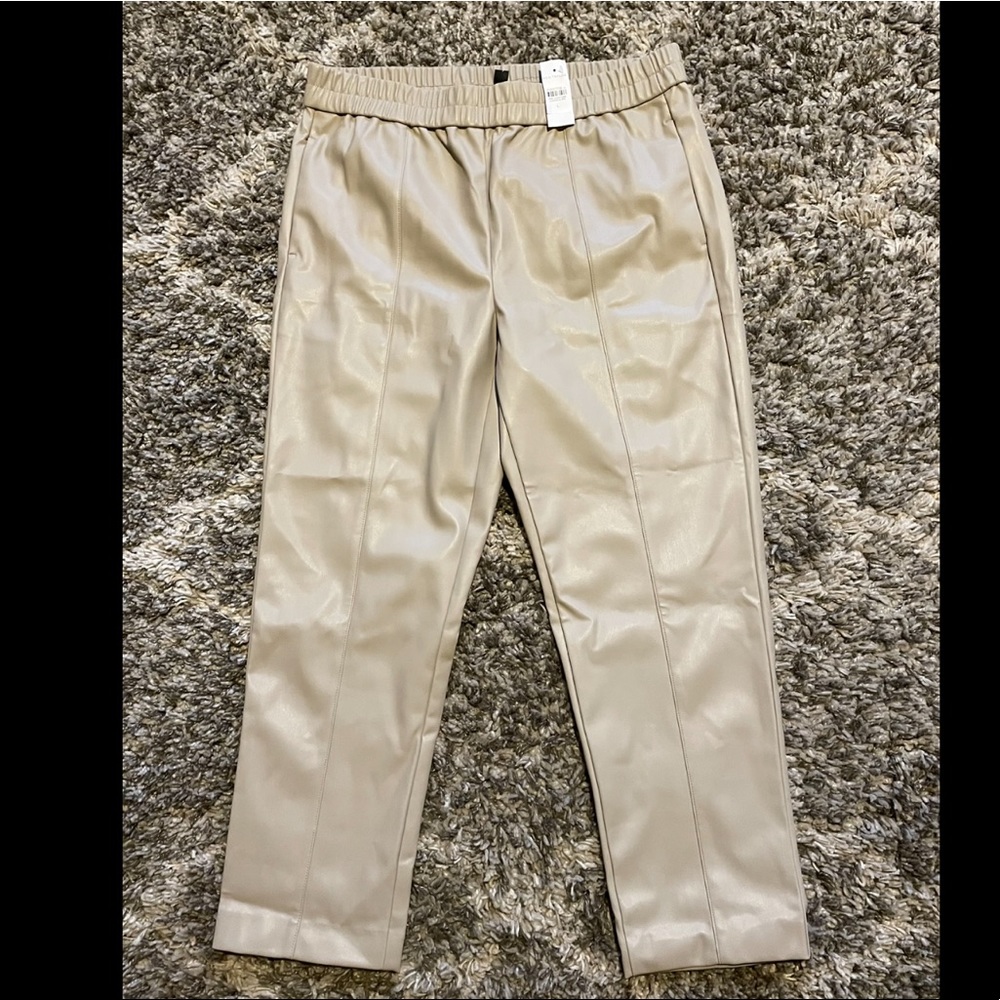 The Faux Leather Pull On Ankle